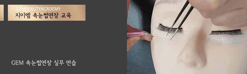 속눈썹연장교육소개