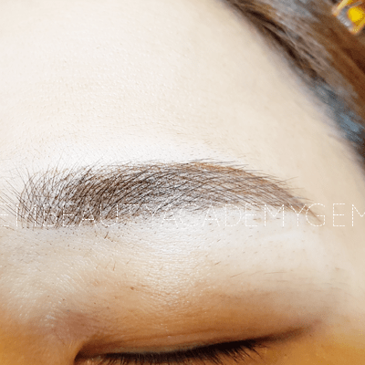 눈썹문신 기술 종류 중 자연눈썹